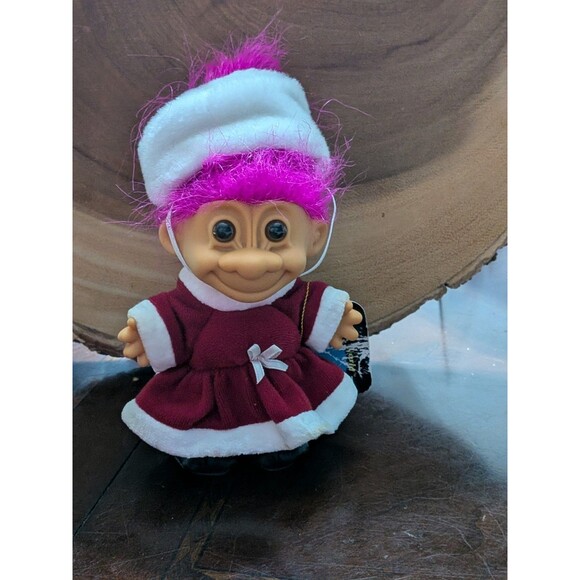Vintage Russ Troll 5" Doll Russia Trolls Around the World Lucky Winter Princess - Picture 1 of 10